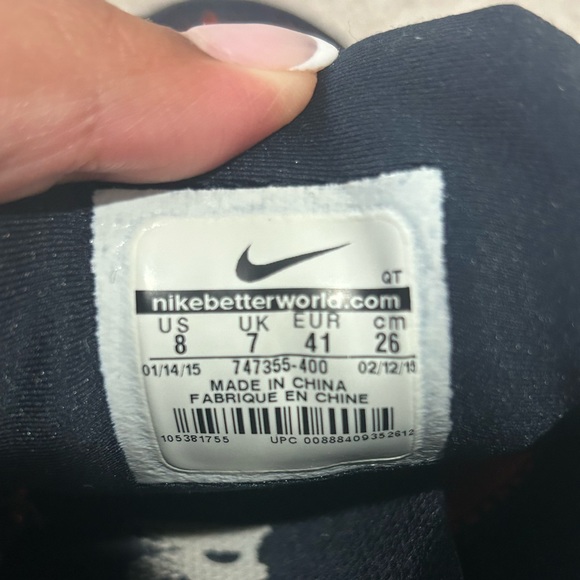 Nike Women Lunarglide 7 in Orange & Black - Picture 4 of 4